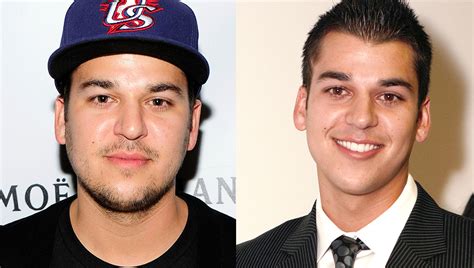 rob kardashian 2000|rob kardashian before and after.